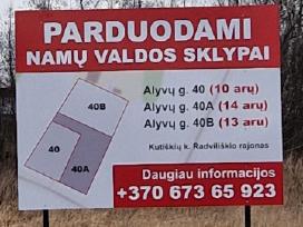 Namu valdos sklypai