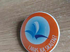 Labas. Ką skaitai ? Ženkliukas