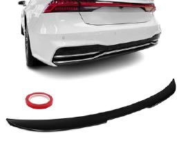 Audi A7 / S7 C8 skirtas juodas bagažinės spoileris