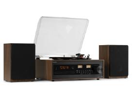 Audizio Boston patefonas su kolonėlėmis