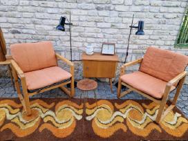 Vintažiniai mid century Bauhaus st. foteliai