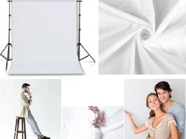 Baltas fotografinis foto fonas