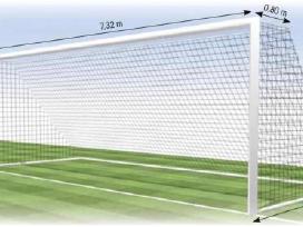 Standartinis futbolo vartų tinklas 750 x 250 cm