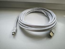 Usb - Mini B laidai 4.5 metrų ilgio Nauji