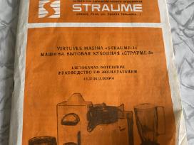 Parduodama virtuvės kombaino Straume instrukcija