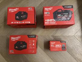 Milwaukee high output ir forge akumuliatoriai