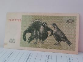 50 talonų (tetervinai) 1992m.