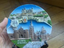 Toledo kolekcinė lėkštutė su stoveliu