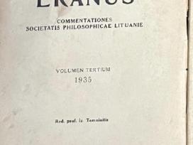 Eranus. Volumen tertium.izidorius Tamošaitis
