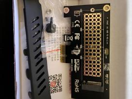 M.2 Nvme į Pcie 4.0/3.0 X1 ir X4