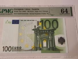 100 euru banknotas antro leidimo