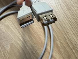 Kabelis Usb 2.0 Type A (male) - Type A (female)