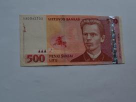500 Litu 2000 m.