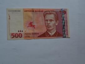 500 Litu 2000 m.