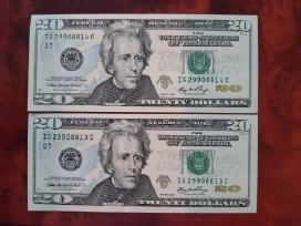 20 JAV dolerių banknotas, 2006 m, Unc, 2 vnt.