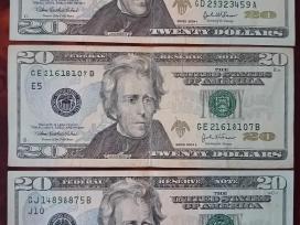20 JAV dolerių banknotai, 2004 m, 3 vnt.