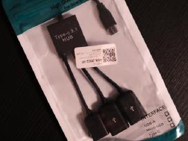 Usb Šakotuvas Type-c 3.1 Hub
