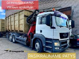 Konteineriai medienos atliekoms 10-40 m3 Hak