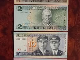 Litų banknotų rinkinukas, Unc