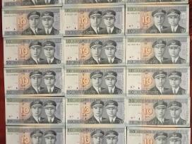 10 litų banknotai 2007m, 20 vnt