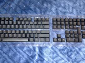Key caps double shot persišviečiantys 124 caps