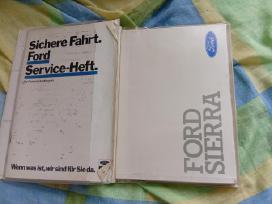 Ford Sierra 1987 instrukcija
