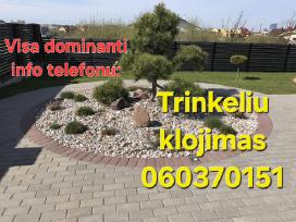 Trinkelių klojimas, perklojimas, rekomendacijos.