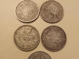 Sidabrinės Indijos rupijos