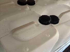 Plastmasiniai, plastikiniai bakeliai, Ibc 1000 ltr