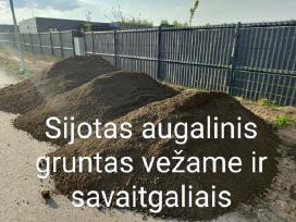 Smėlis, žvyras, skalda, žvirdždas, juodžemis