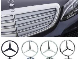 Mercedes kapoto ženklas žvaigždė , dalys, emblemos