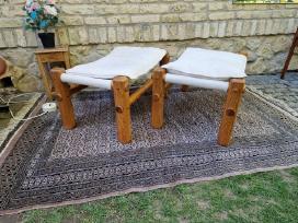 Vintažiniai skandinaviški pufai