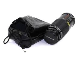 "Smc Pentax-m Zoom 1:4.5 80-200mm", Japonija 75e.