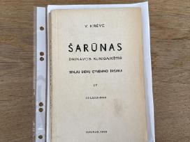Šarūnas. Dainavos kunigaikštis Iv. 1939 m.