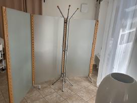 Širma/pertvara/sienelė grūdinto stiklo 240x160