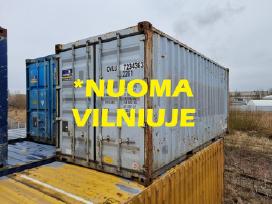Sandėliavimo (jūrinių) konteinerių nuoma Vilniuje
