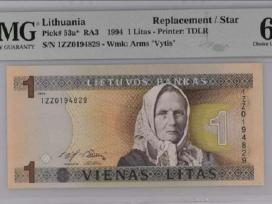 1 Litas 1994 pmg 64 Replacement