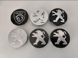 Peugeot ratlankių dangteliai 60mm 4vnt -12€ nauji