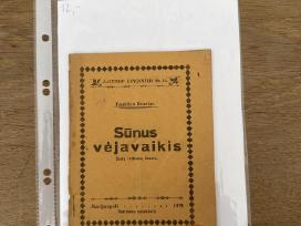Sūnus vėjavaikis. Šešių veiksmų drama. 1929 m.