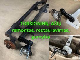 Priekabų ašys, remontas, restauravimas, gamyba
