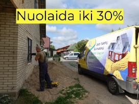 Šiltinimas termoputomis, poliuretanu,ekovata,knauf