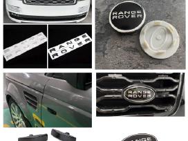 Range Rover emblemos zenkliukai , ratu dangteliai
