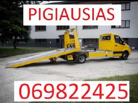 Traliukas, automobiliu pervezimas , Tech pagalba