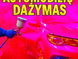 Automobilio dažymas ir kėbulo atnaujinimas Kaune