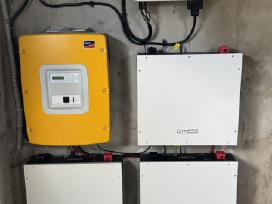 Hv ir Lv energijos kaupikliai ir inverteriai