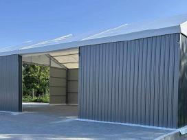 UAB Ekoangarai tentiniai angarai 80m2
