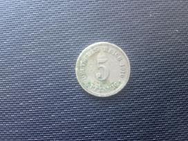 5 pfenigai 1910m vokietija