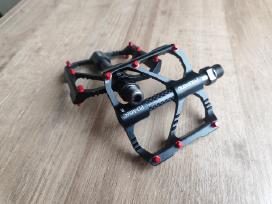 MTB platūs alu-carbon dviračio pedalai (289g)