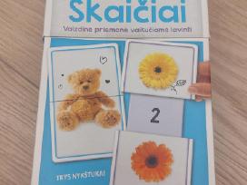 Skaičiai. Slankiosios kortelės su staigmenomis