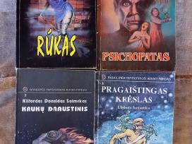 Siaubo ir fantastikos knygos 4 vnt